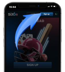 Sign up button
