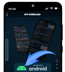 Download for Android button