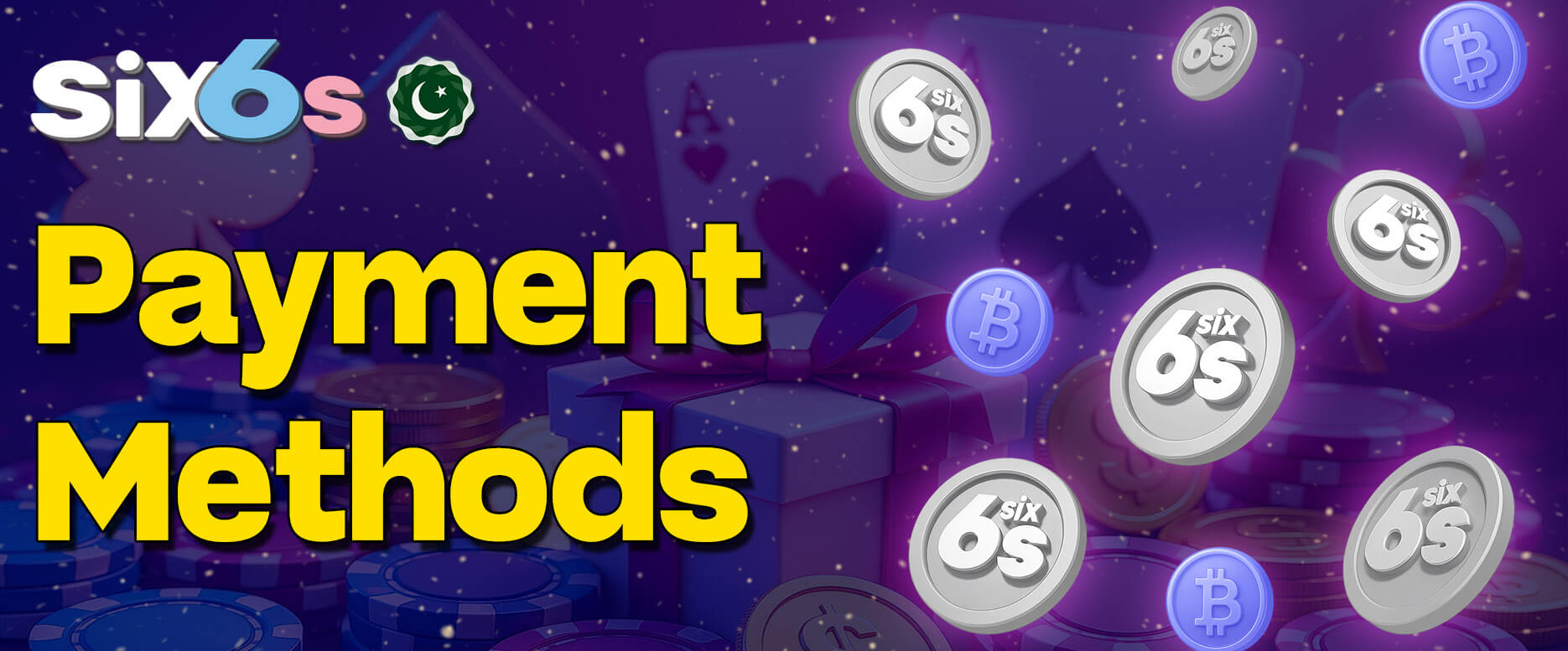 Local payment methods with instant PKR deposits on Six6s