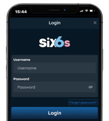 iOS login screen