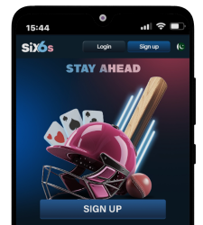 Official Six6s website on a device for Android