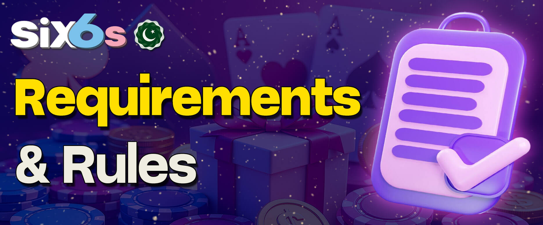 Six6s account requirements for Pakistani users