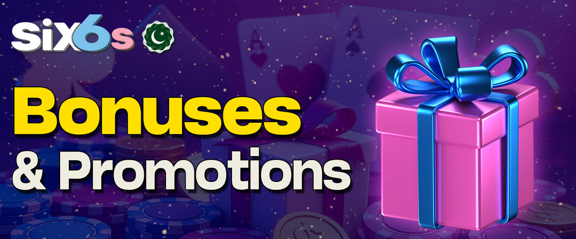 Bonuses and promotions for Six6s Aviator players.