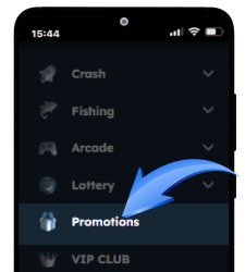 promotions button