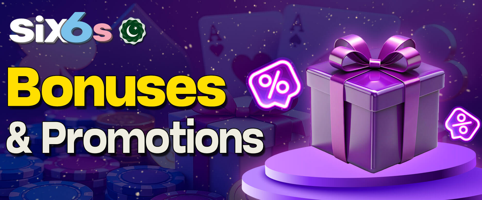 Bonuses and promotions for Six6s Casino players.