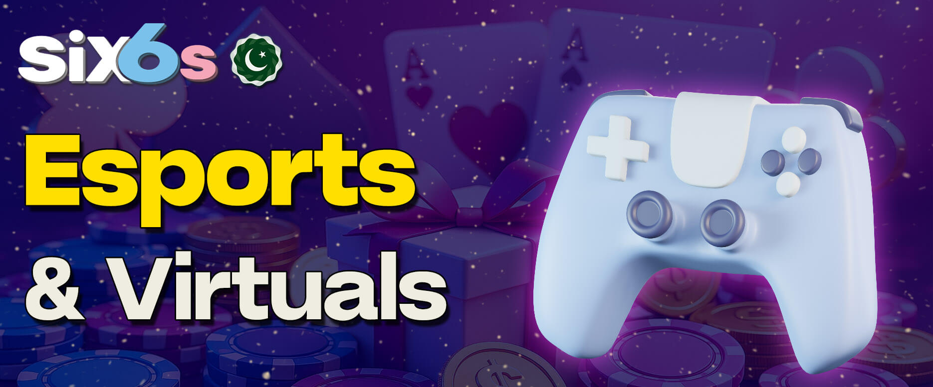 Joystick symbolizing next-gen esports and virtuals