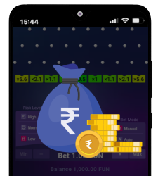 Notification of instant win credit added to account
