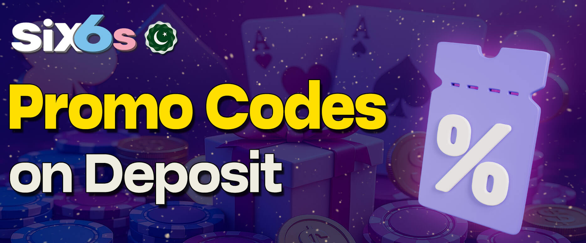 Using promo codes when depositing on Six6s.