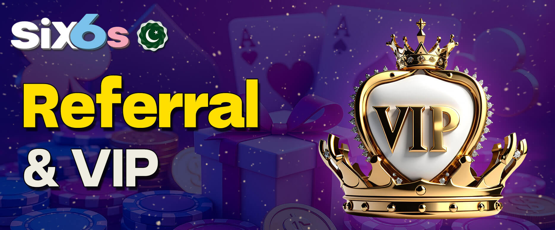 Six6s referral and VIP programs for players