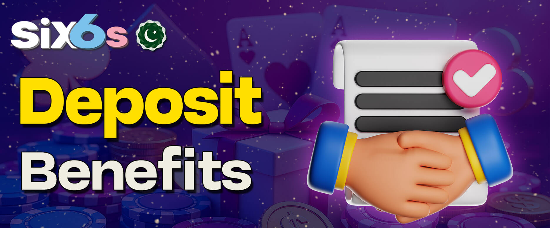 Benefits of depositing money on Six6s from Pakistan