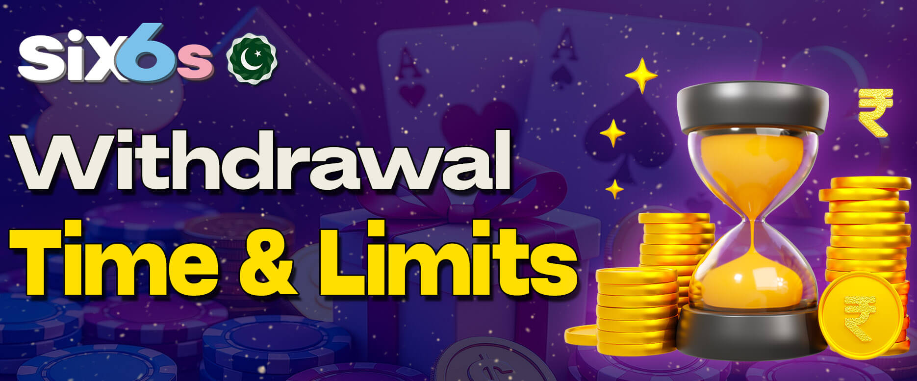 Withdrawal processing times and limits on Six6s